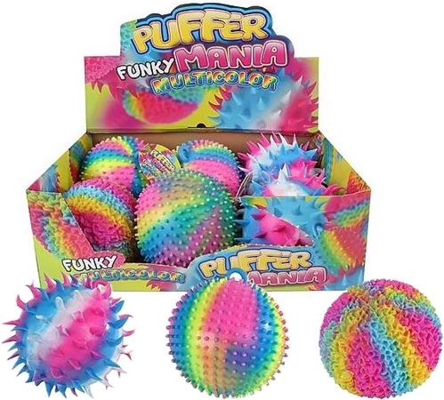 Duhový míč Funky Mania 18 cm - 1 kus