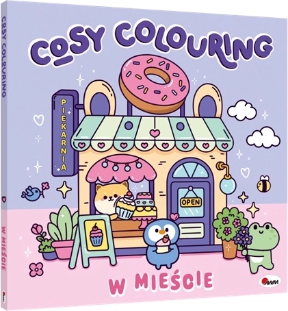 Cosy Colouring: Ve městě antistresová omalovánka