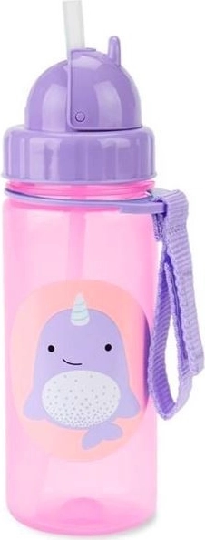 Skip Hop Zoo hrnek s brčkem narval 385 ml