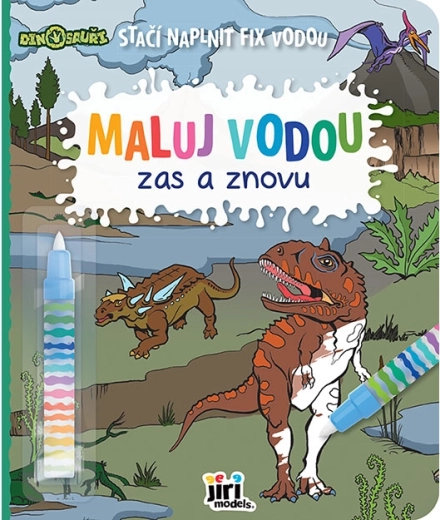 Maluj vodou zas a znovu – Dinosauři