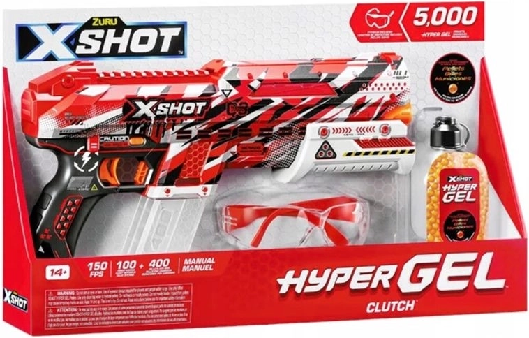 ZURU X-SHOT HyperGel pistole s 500 gelovými kuličkami