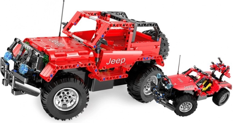 2v1 stavebnice s realistickými funkcemi