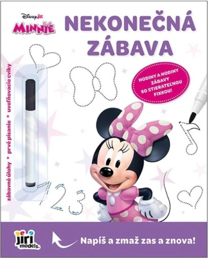 Stíratelný kreativní sešit Minnie