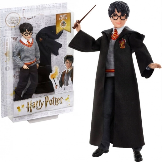 harry potter – panenka z bradavic s hůlkou a pláštěm