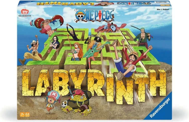 One Piece labyrint – desková hra