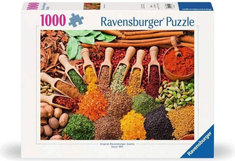Ravensburger puzzle Bylinky a koření 1000 dílků