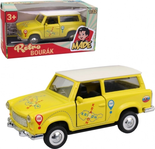 Kovový model auta Trabant kombi 12 cm