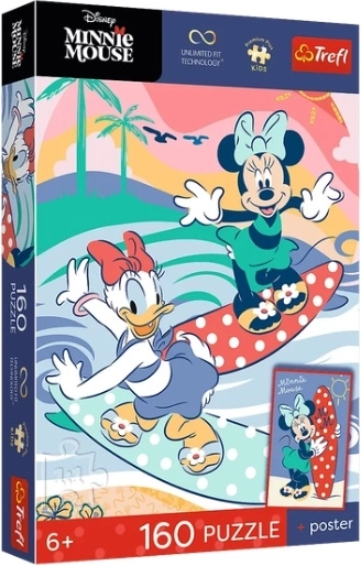 UFT premium plus kids puzzle krásná myška 160 dílků - 1 kus