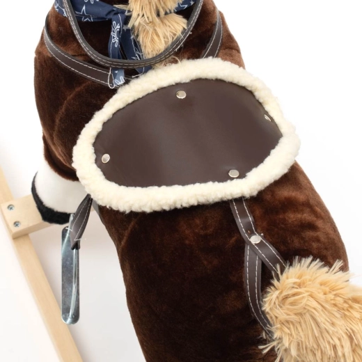 Hebký plyš a pohodlné sedlo