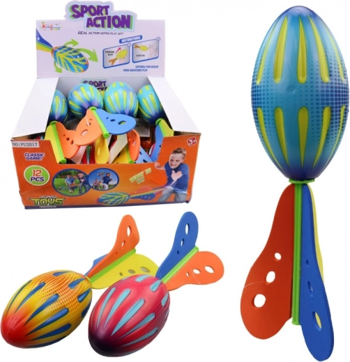 Házedlová raketa pro děti 25 cm, display box 12 ks