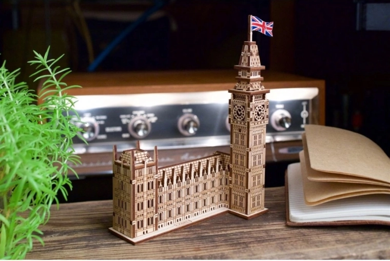 Ikonický Big Ben jako stylová dekorace