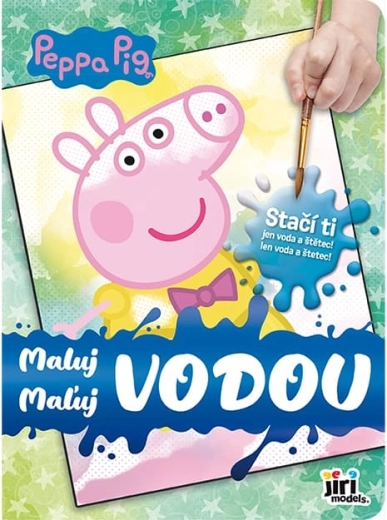 Maluj vodou Prasátko Peppa