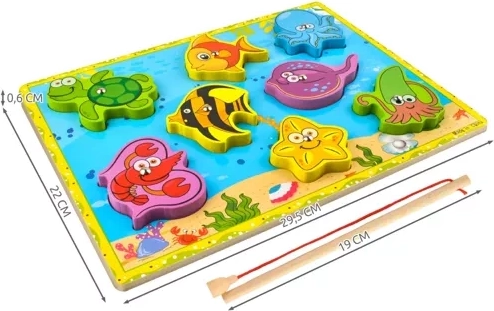 Puzzle a hra 2v1 pro učení hrou