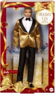 Sběratelská panenka Barbie Ken Holiday 2025