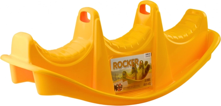 Dětská Houpací Houpačka pro Tři Osoby Žlutá