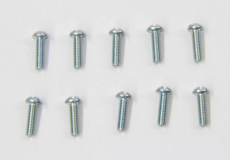 Šrouby s válcovou hlavou M3 × 10 mm, 10 kusů