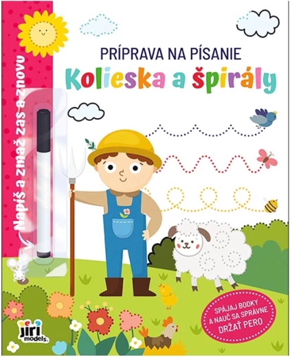 Příprava na psaní – kolečka a spirály - 1 kus