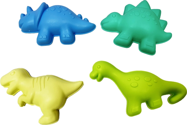 Dinosauří formičky pro tvořivou zábavu