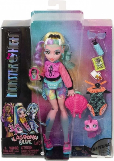 Panenka Monster High Lagoona Blue