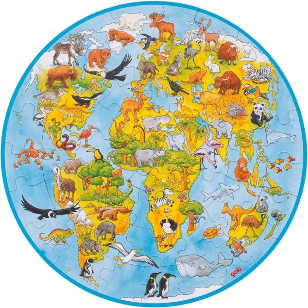 Puzzle Zeměkoule XXL