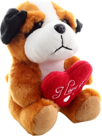 Vyšívané srdíčko s vyznáním