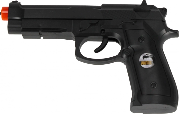 Pistole na hraní s bezpečnostní špičkou
