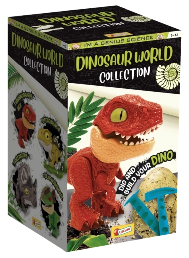 Kolekce 4 dinosaurů k sestavení