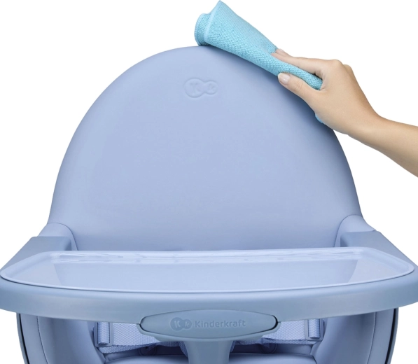 Snadná údržba s dvojitým, nastavitelným tácem