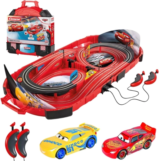 Carrera Speed Arena Disney Pixar Cars závodní dráha v kufříku