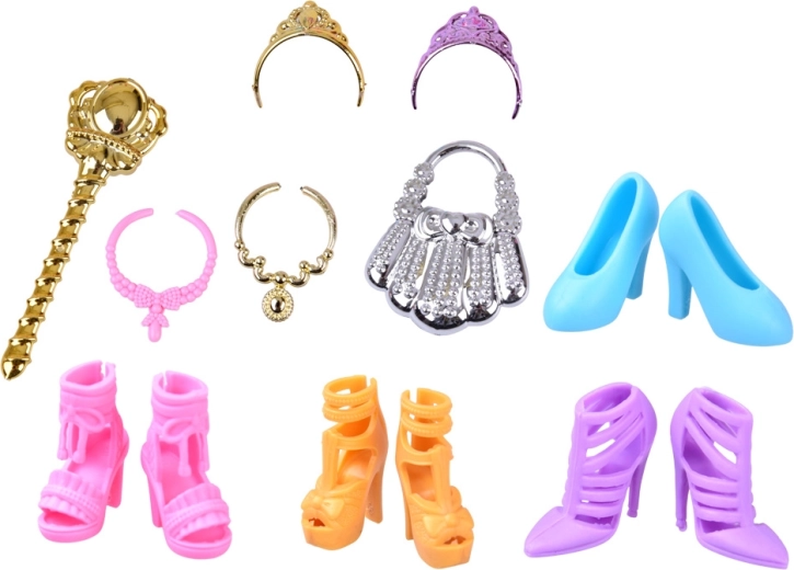 Královské doplňky a obuv