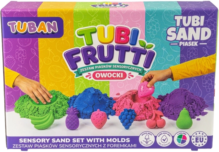 Tubi Frutti sada senzorického písku ovoce