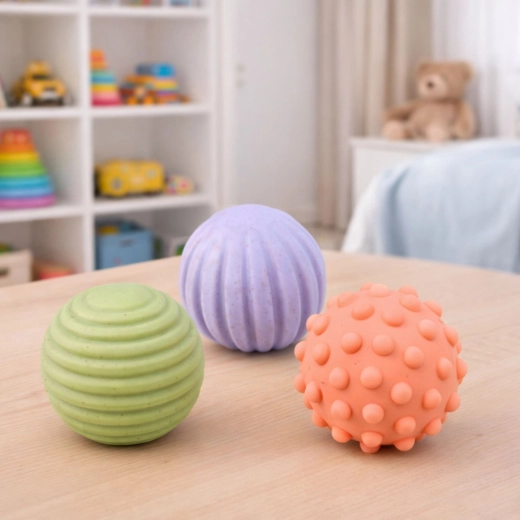 Jemné pastelové barvy bez přestimulace