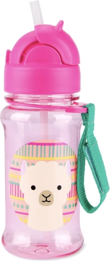 Skip Hop Zoo tritanová láhev s brčkem 355 ml Llama