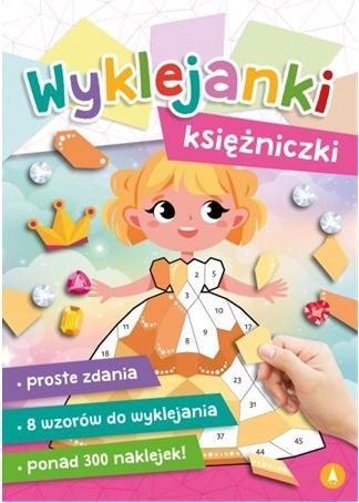 Wyklejanki Księżniczki – samolepkové obrázky pro děti