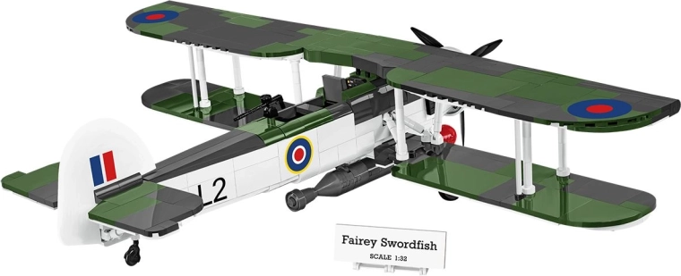 Detailní model Fairey Swordfish v měřítku 1:32