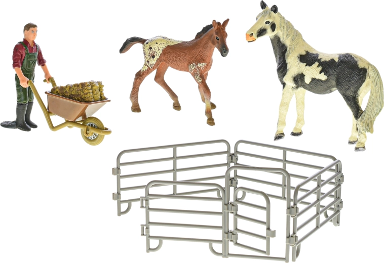 Modulární ohrada s otevírací brankou