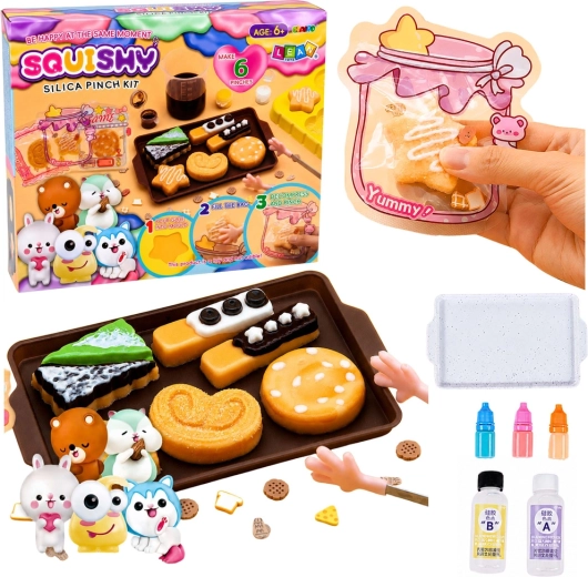 Kreativní sada diy na výrobu squishy sušenek