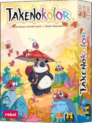 Takenokolor – rodinná kreslící stolní hra