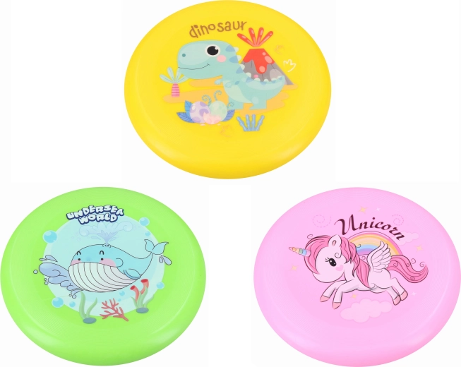 Dětský létající talíř s obrázkem 18 cm - 1 kus