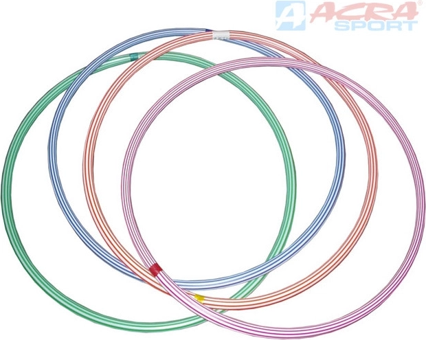 ACRA gymnastická obruč hula hoop 60 cm pro děti - 1 kus