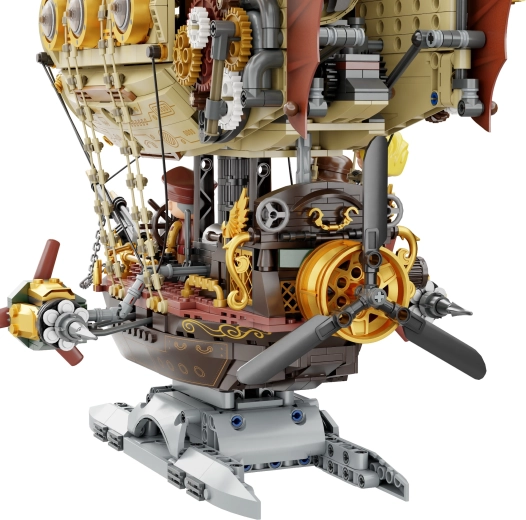 Pohyblivé vrtule a mechanické detaily