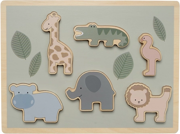 Jabadabado puzzle vkládačka safari