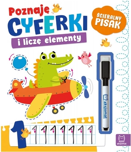 Poznávám čísla a počítám – kniha se stíratelným fixem