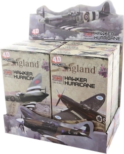 4D skládací letadlo – stavebnice pro děti 8+