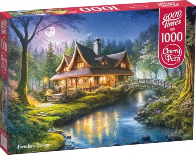 Puzzle CHERRY PAZZI Lesníkova chata – 1000 dílků