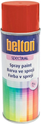 Belton sprejová barva RAL 3020 červená lesklá 400 ml