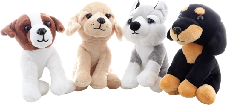 Jemný a hebký materiál pro mazlení