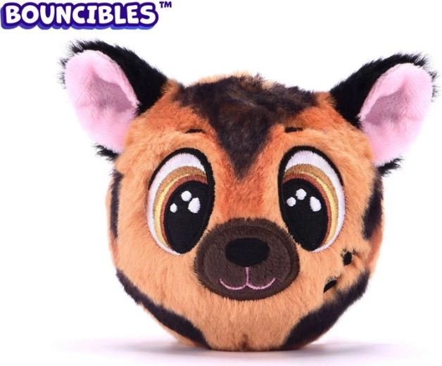 Plyšový skákací míček Bouncibles ZIKO 8 cm