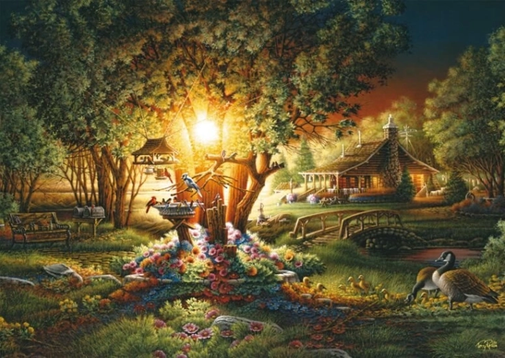 Puzzle SCHMIDT Jaro v celé své kráse 1000 dílků