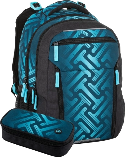 Bagmaster školní set PORTO 22 C modrý
